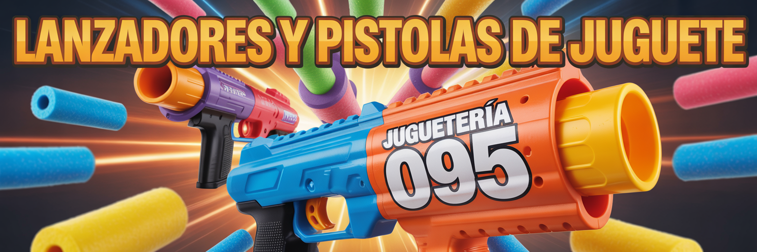 Lanzadores y pistolas de juguete